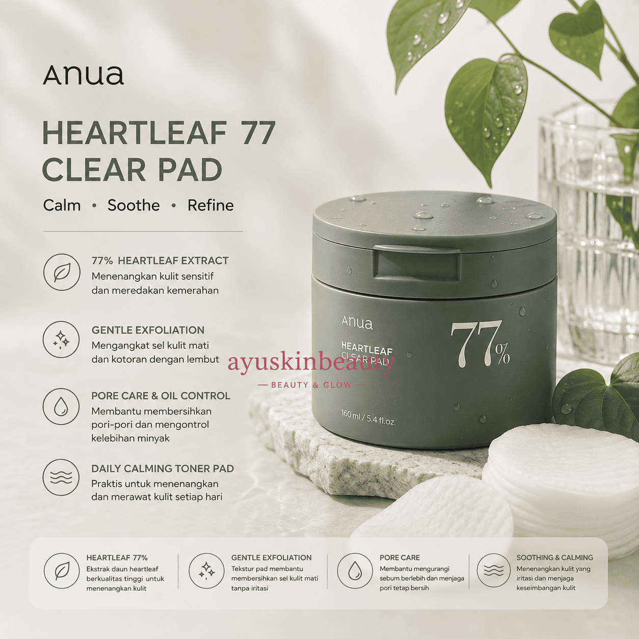 Anua Heartleaf 77 Clear Pad