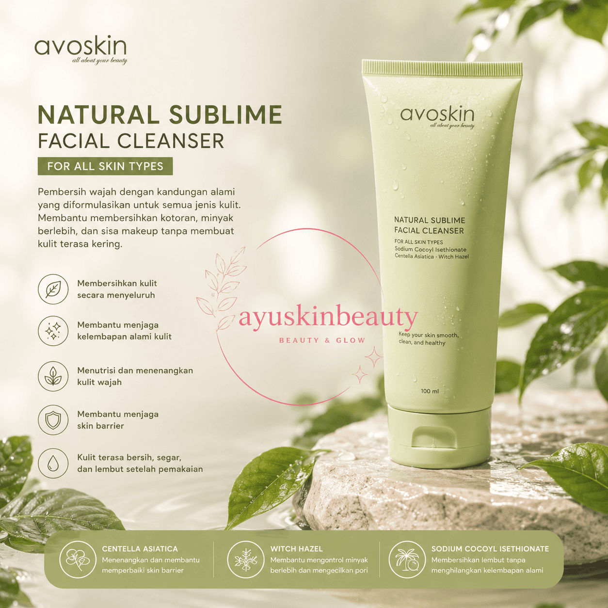 Avoskin Natural Sublime Facial Cleanser
