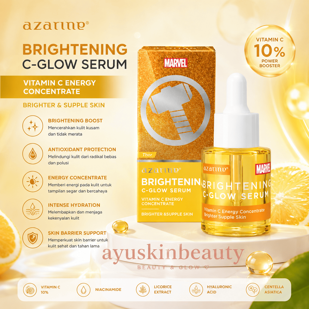 Azarine Brightening C Glow Serum