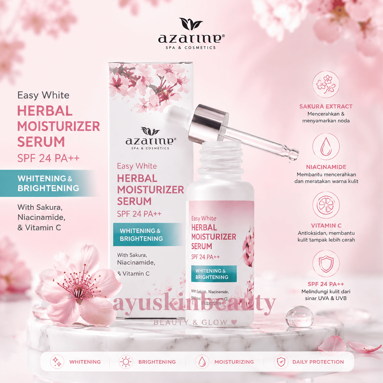 Azarine Easy White Herbal Moisturizer