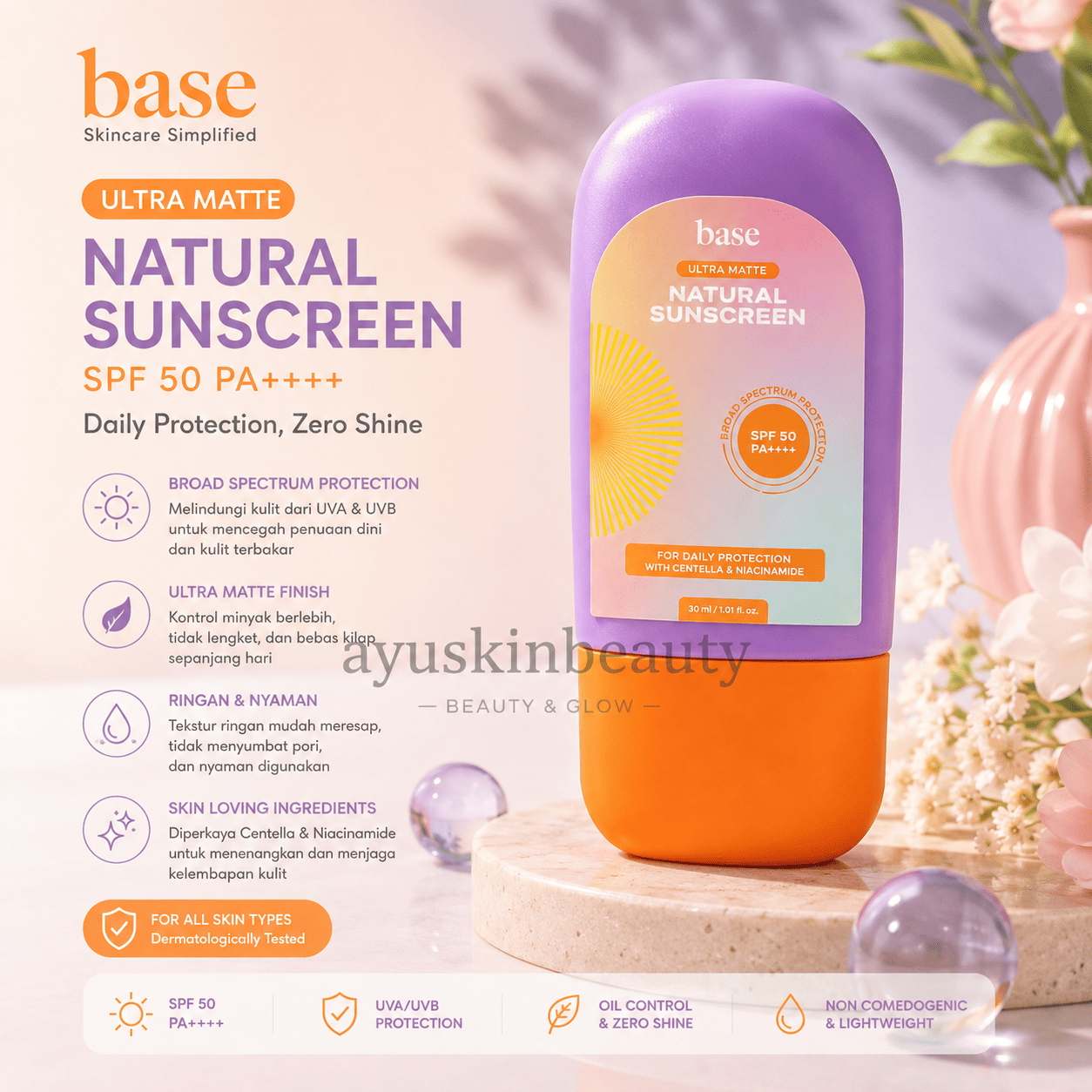 Ultra Matte Natural Sunscreen