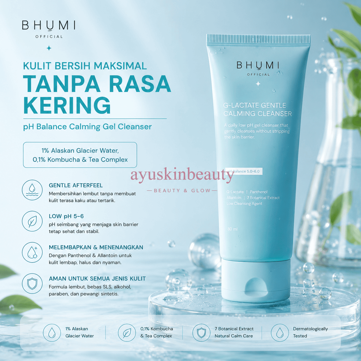 Bhumi G-Lactate Gentle Cleanser