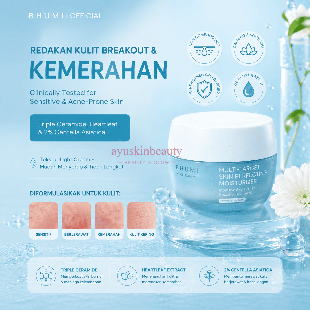 Bhumi Multi-Target Skin Perfecting Moisturizer