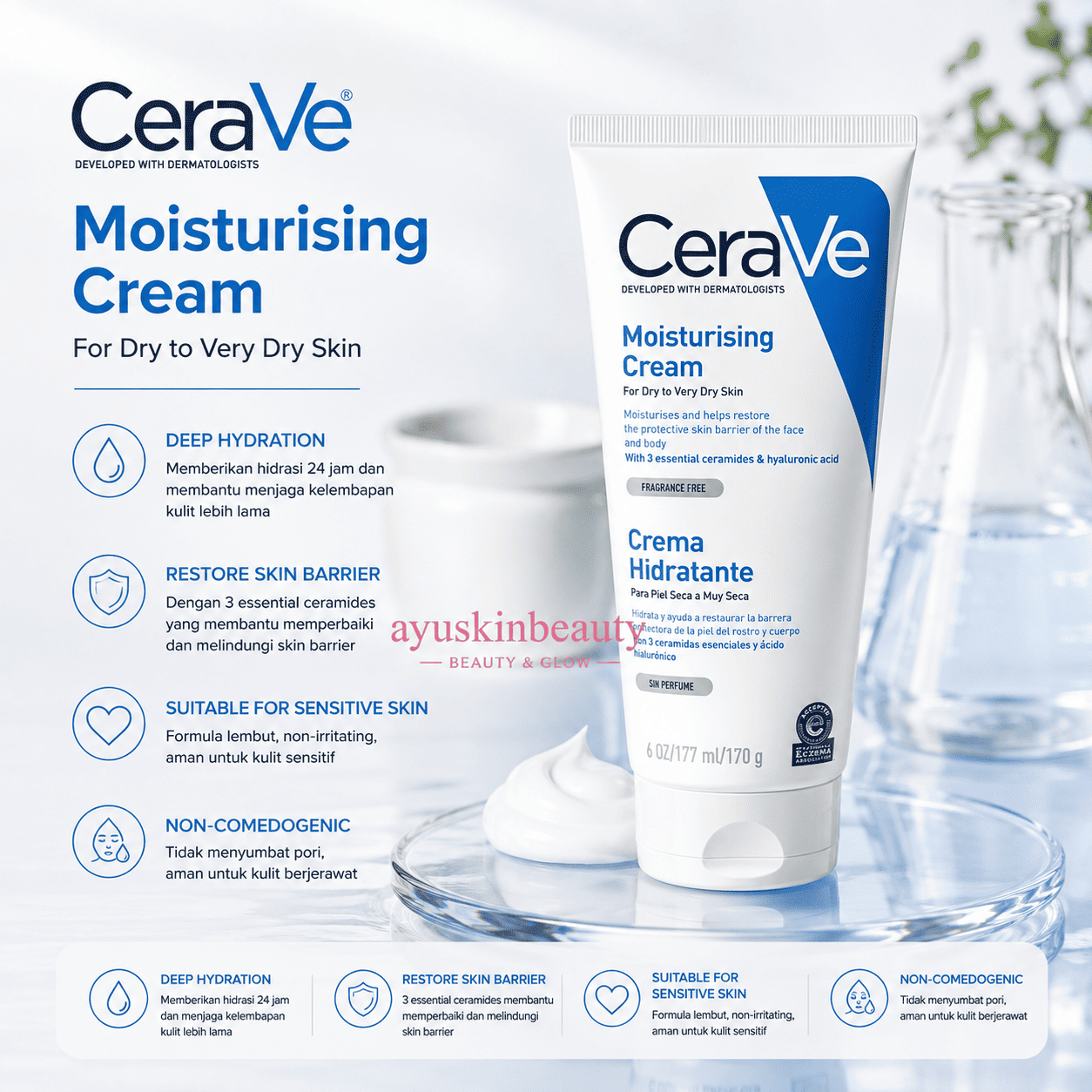 CeraVe Moisturizing Cream