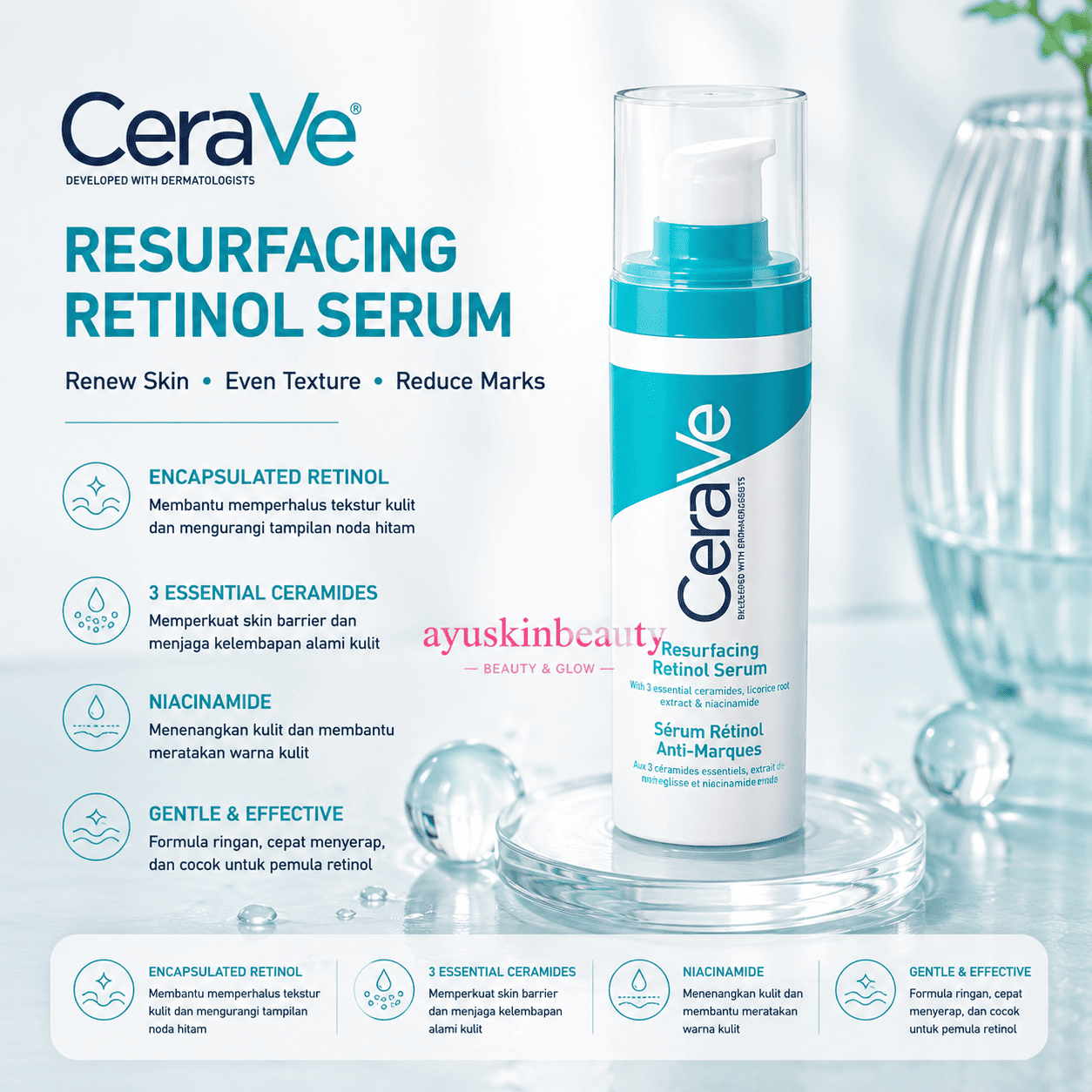 CeraVe Resurfacing Retinol Serum