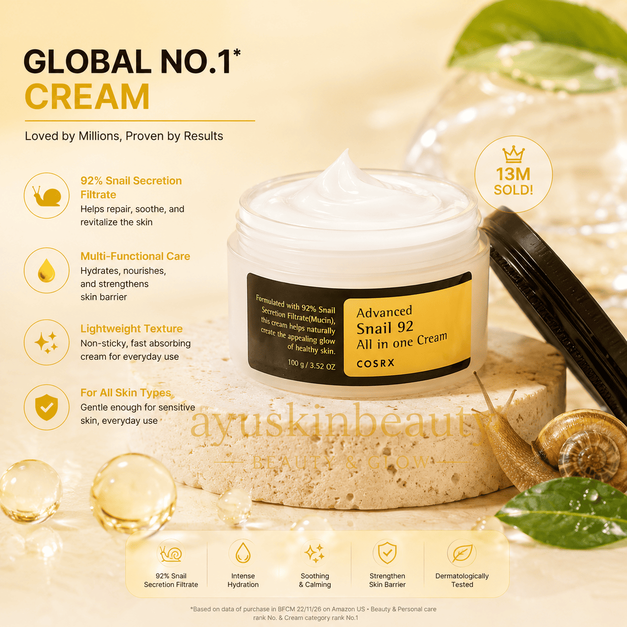 COSRX Advanced Snail 92 All in One Cream
