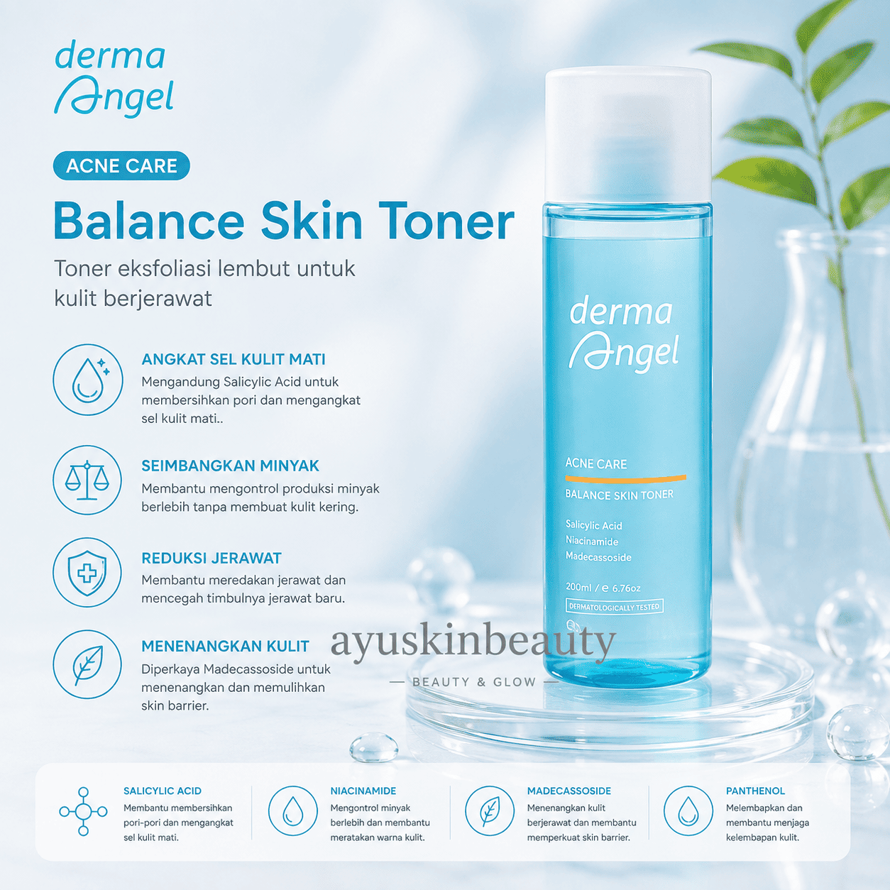 Derma Angel Balance Skin Toner