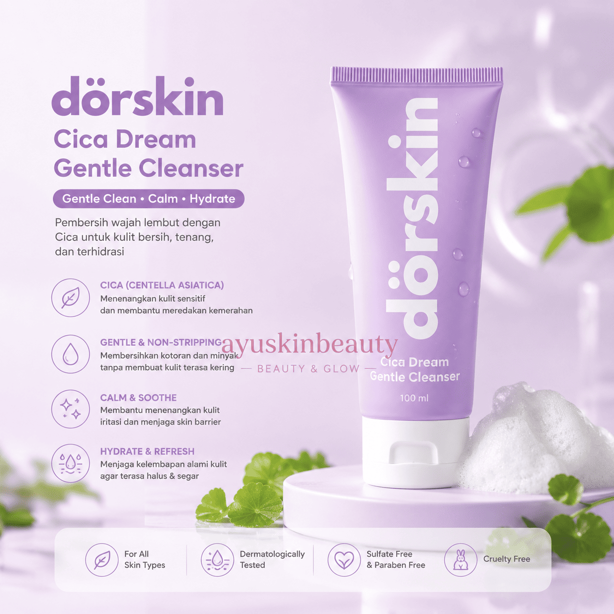 Dorskin Cica Dream Gentle Cleanser