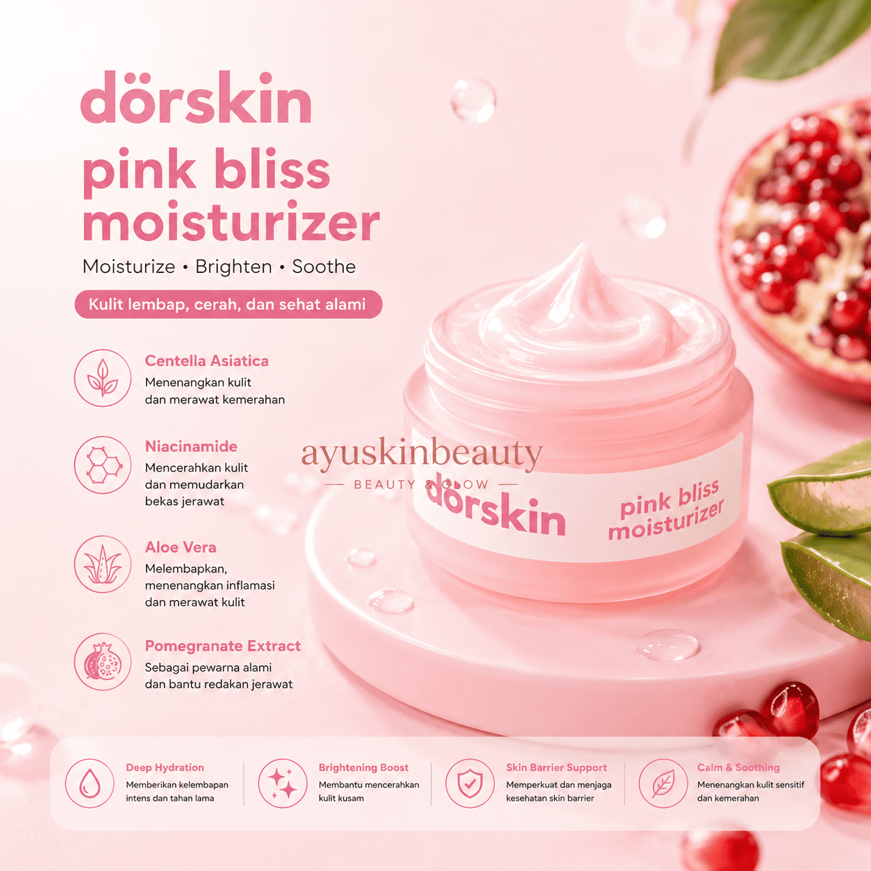 Dorskin Pink Bliss Moisturizer