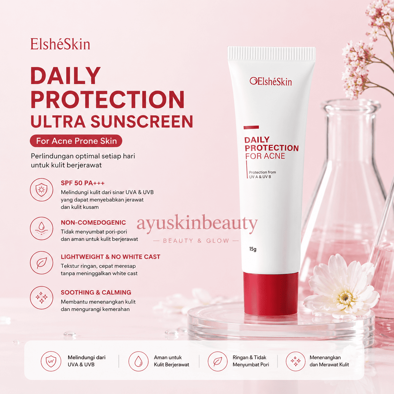 ElshéSkin Daily Protection Ultra Sunscreen