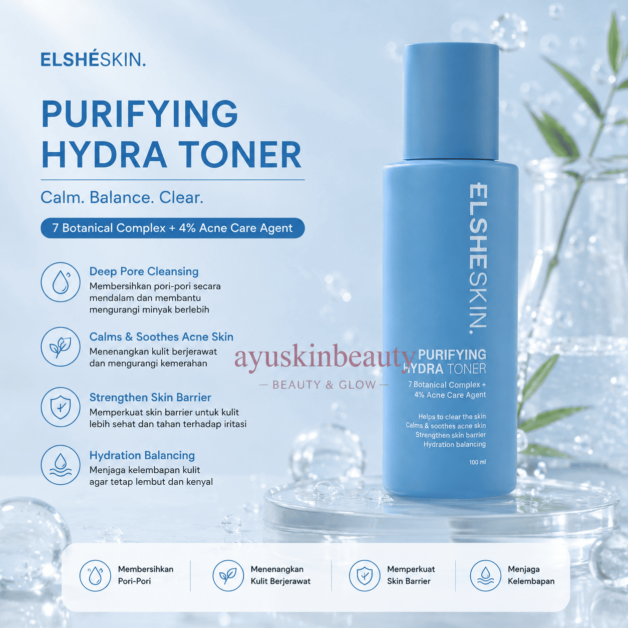 ElshéSkin Purifying Hydra Toner