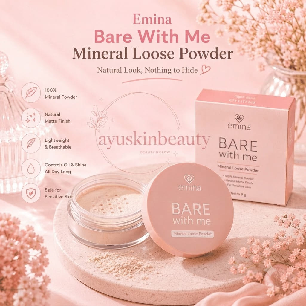 Emina Bare With Me Mineral Loose Powder