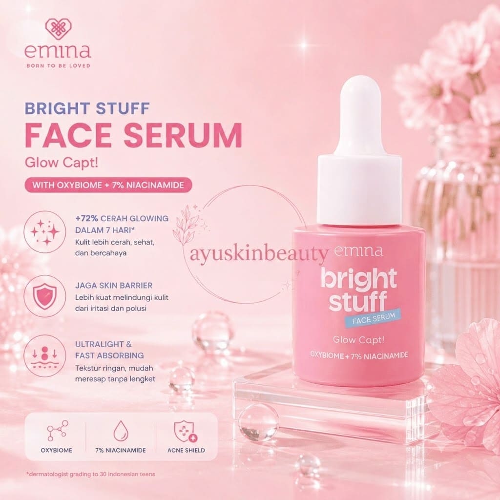 Emina Bright Stuff Face Serum