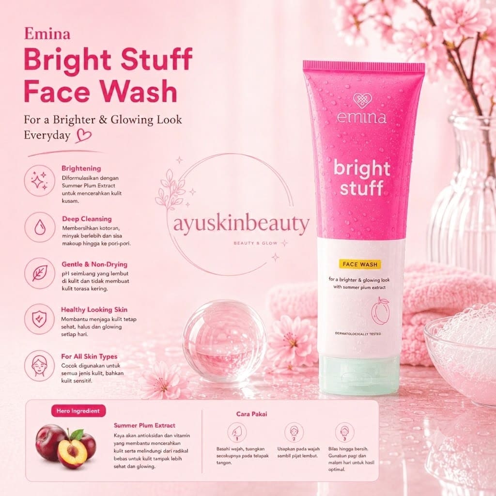 Emina Bright Stuff Face Wash