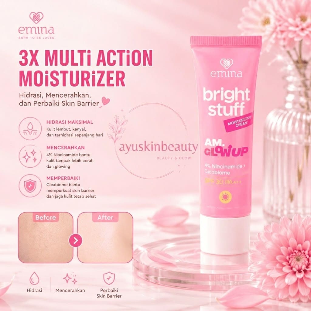 Emina Bright Stuff Moisturizing Cream