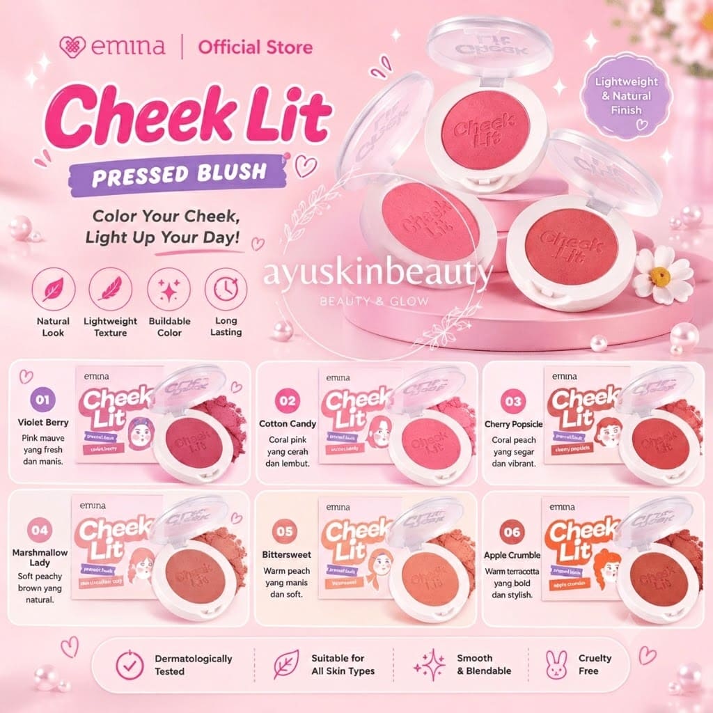 Emina Cheek Lit Pressed Blush