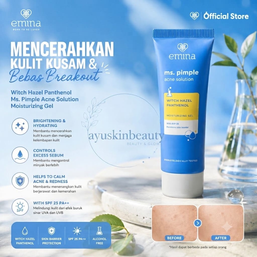 Emina Ms. Pimple Acne Moisturizing Gel