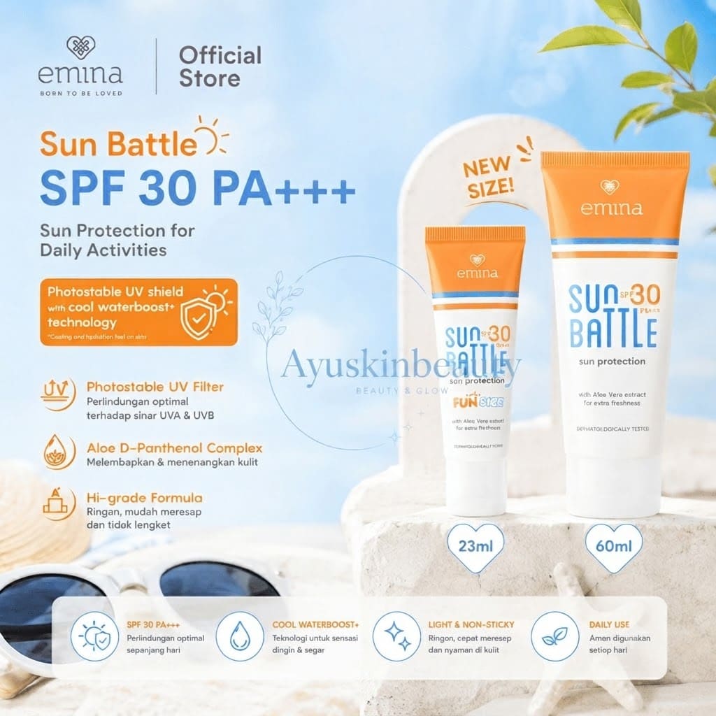 Emina Sun Battle SPF 30 PA+++