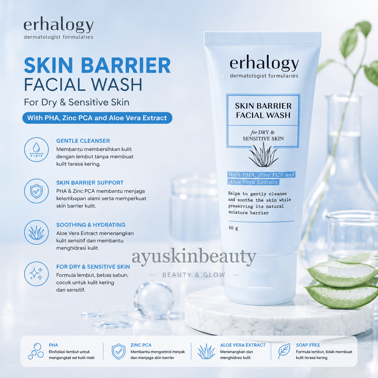 Erha Ultimate Anti-Aging Skin Barrier Facial Wash