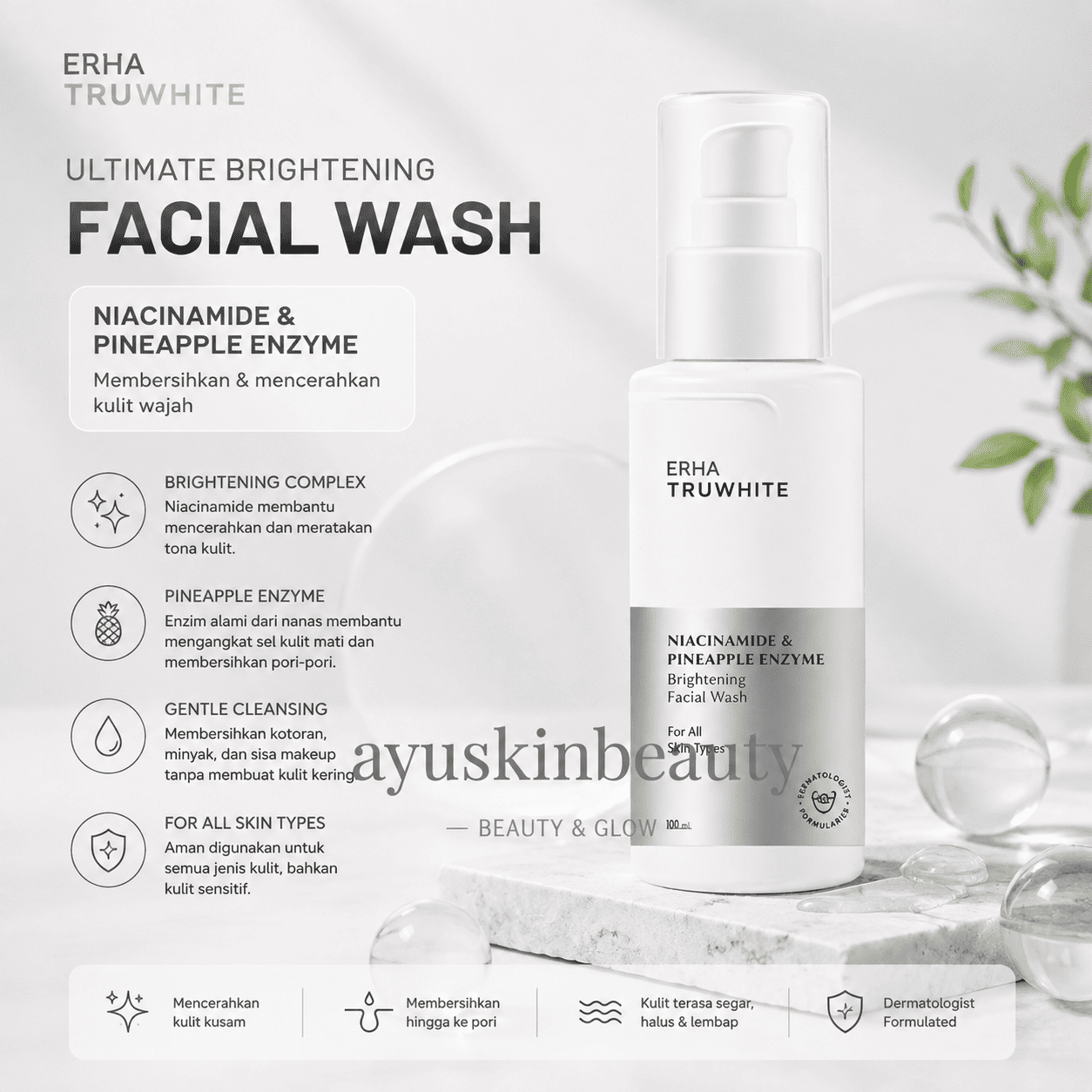 Erha Ultimate Brightening Facial Wash