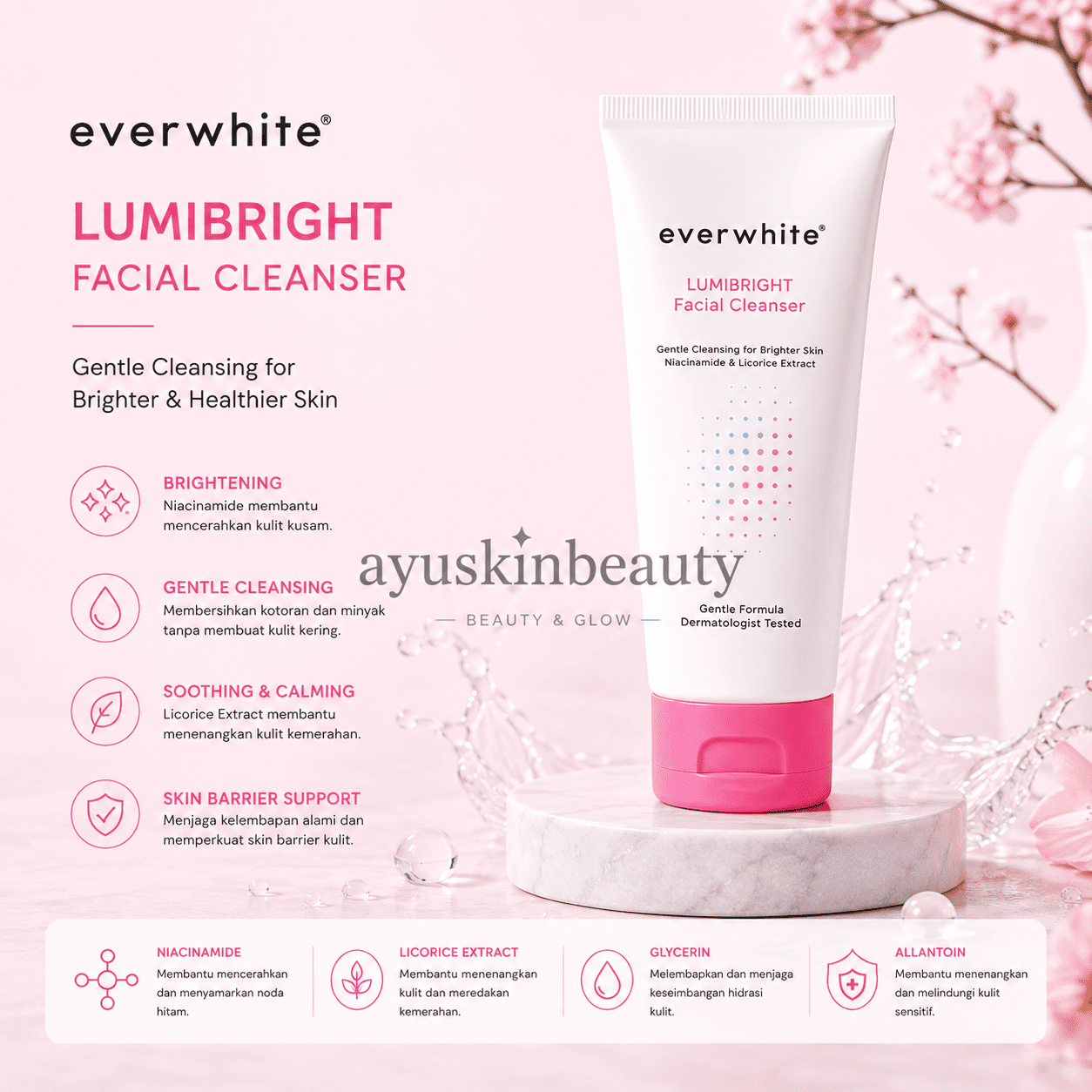 Everwhite Lumibright Facial Cleanser