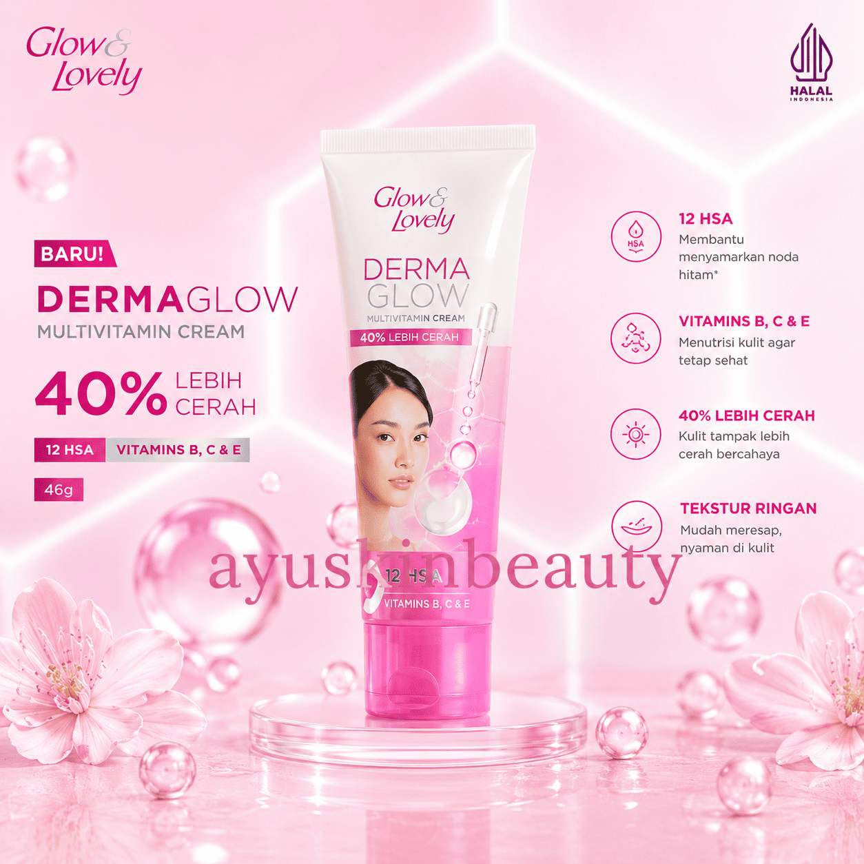 Glow & Lovely Derma Glow Multivitamin Cream