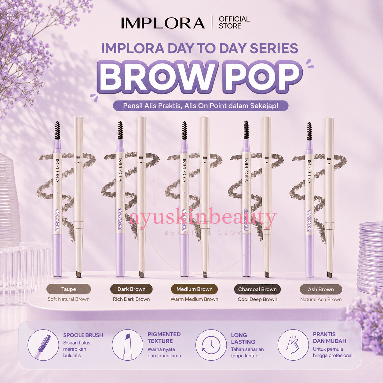 Implora Day to Day Series Brow Pop