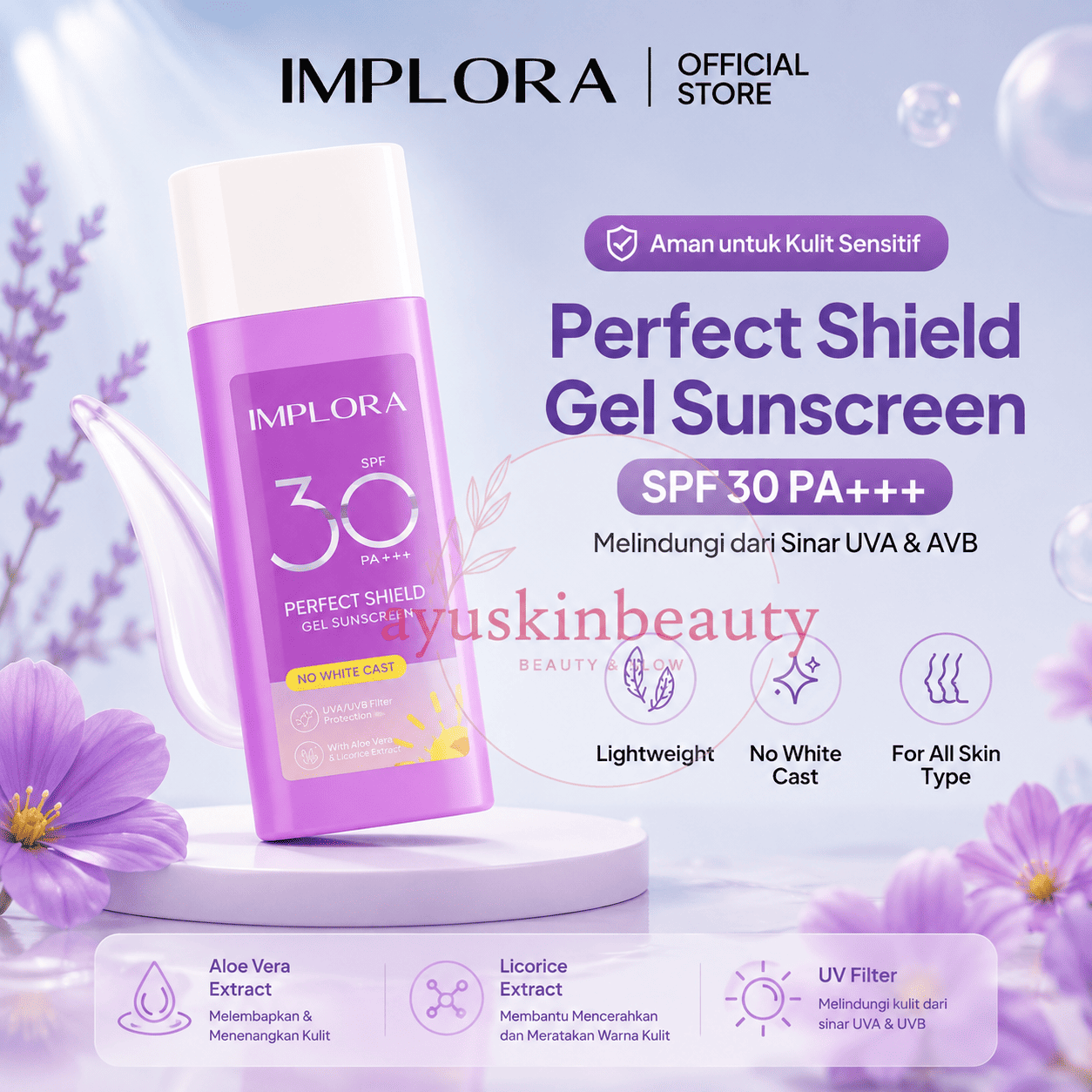 Implora Perfect Shield Gel Sunscreen