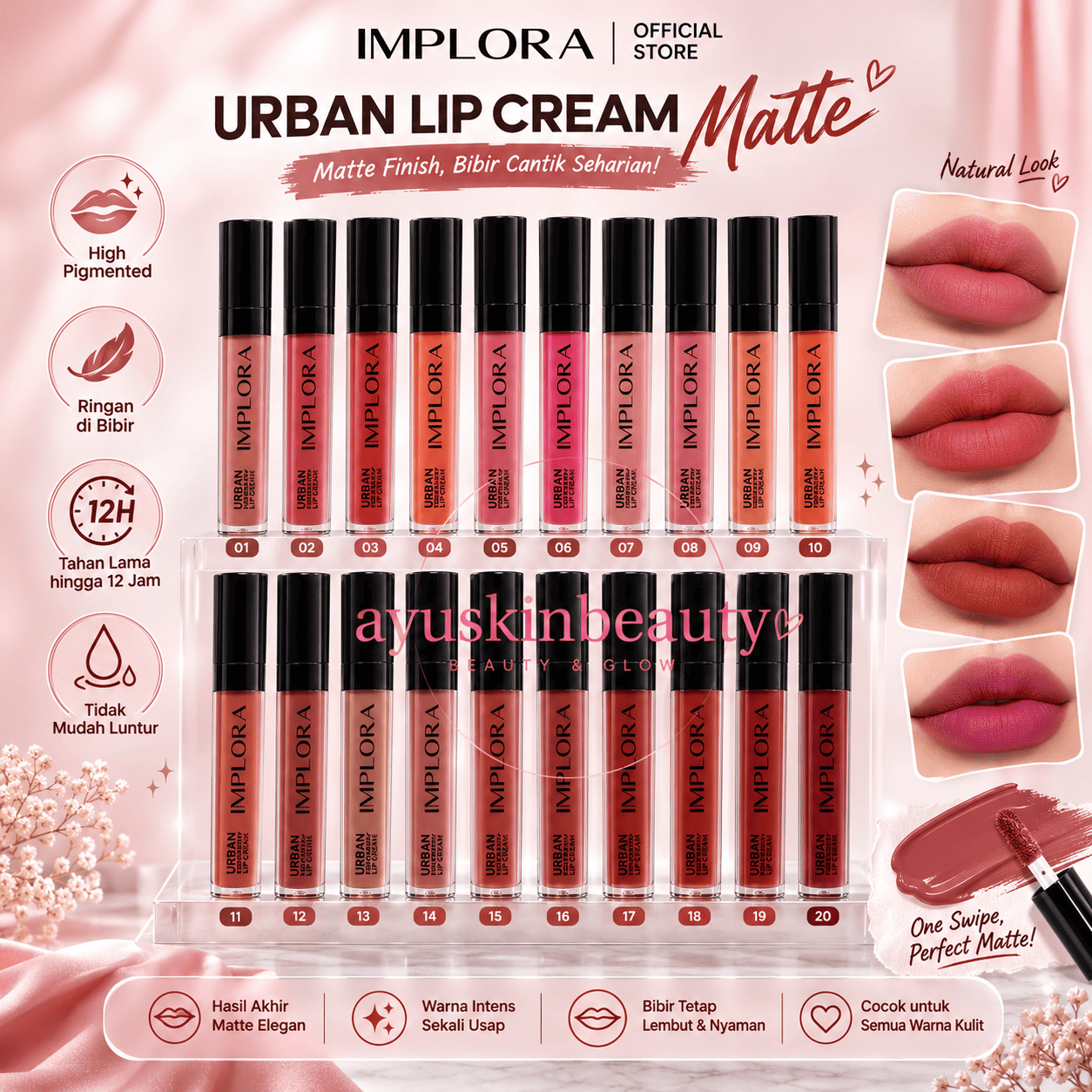 Implora Urban Lip Cream Matte