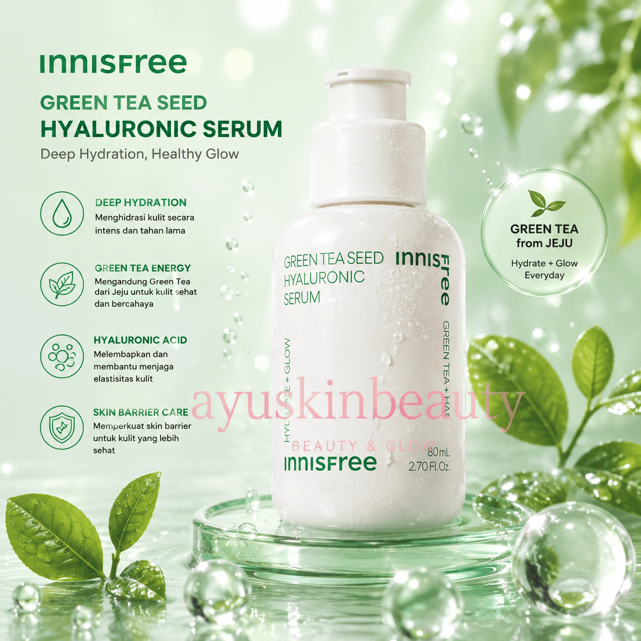 Innisfree Green Tea Seed Hyaluronic Serum