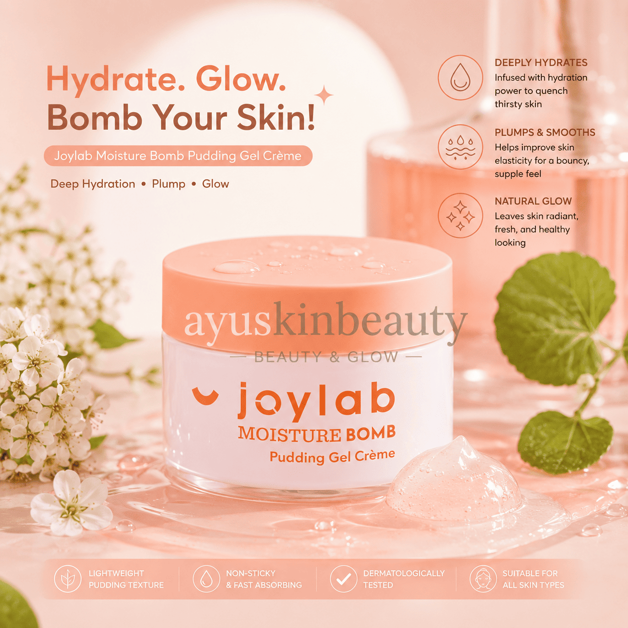 Moisture Bomb Pudding Gel Creme