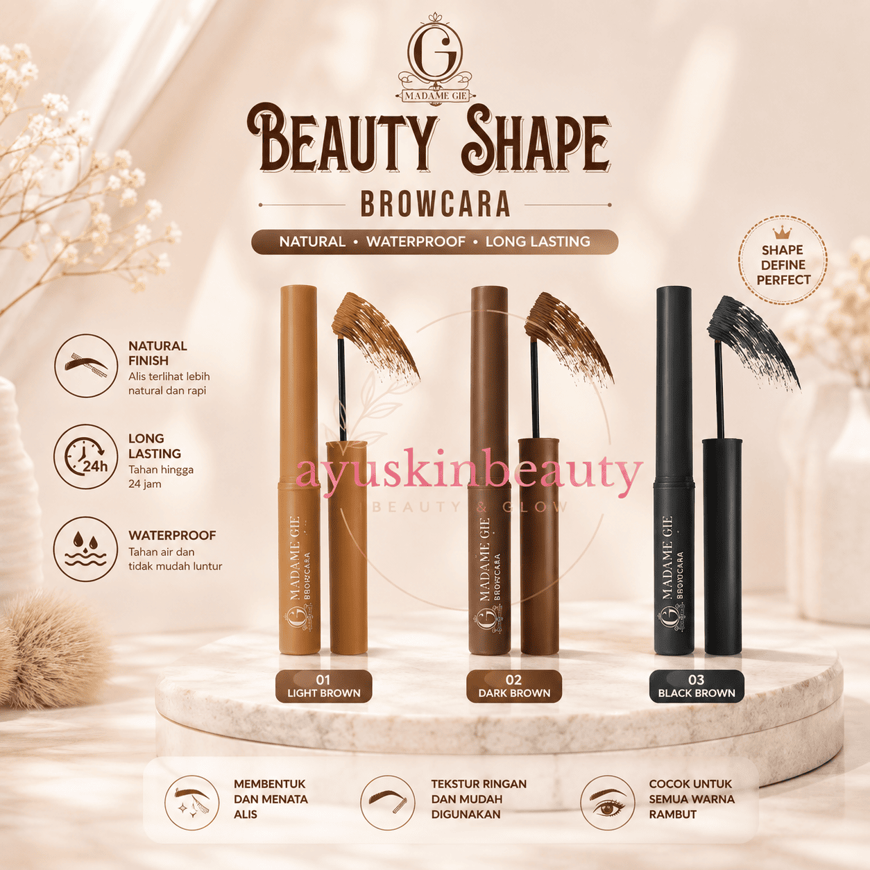 Madame Gie Beauty Shape Browcara