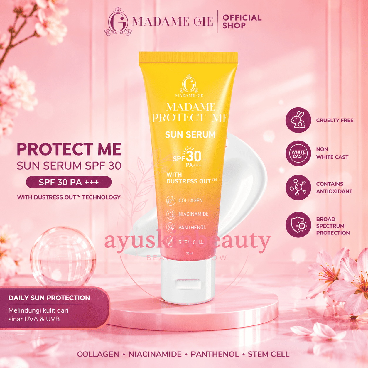 Madame Gie Madame Protect Me Sun Serum SPF 30 PA+++