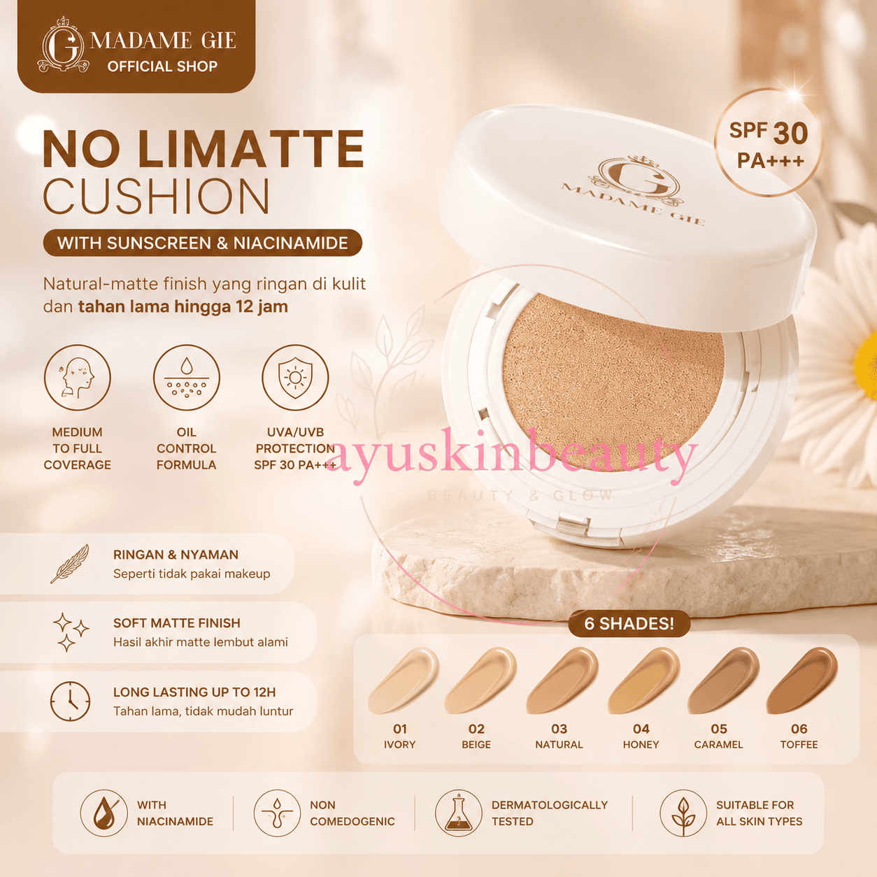 Madame Gie No Limatte Cushion