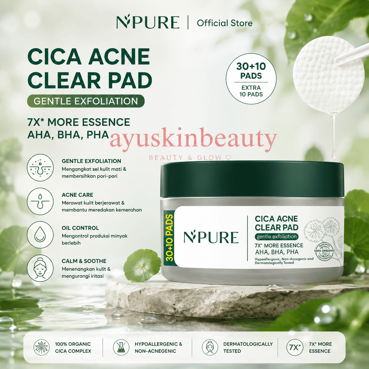 N'Pure Cica Clear Pad