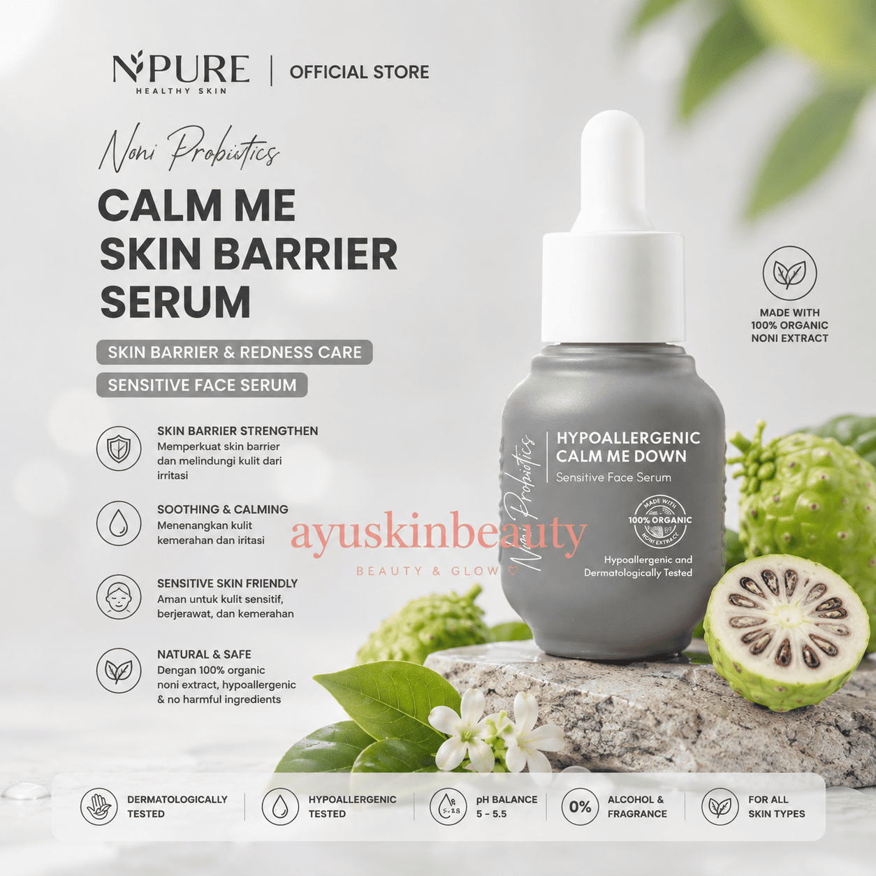 N'Pure Noni Probiotics Calm Me Skin Barrier Serum