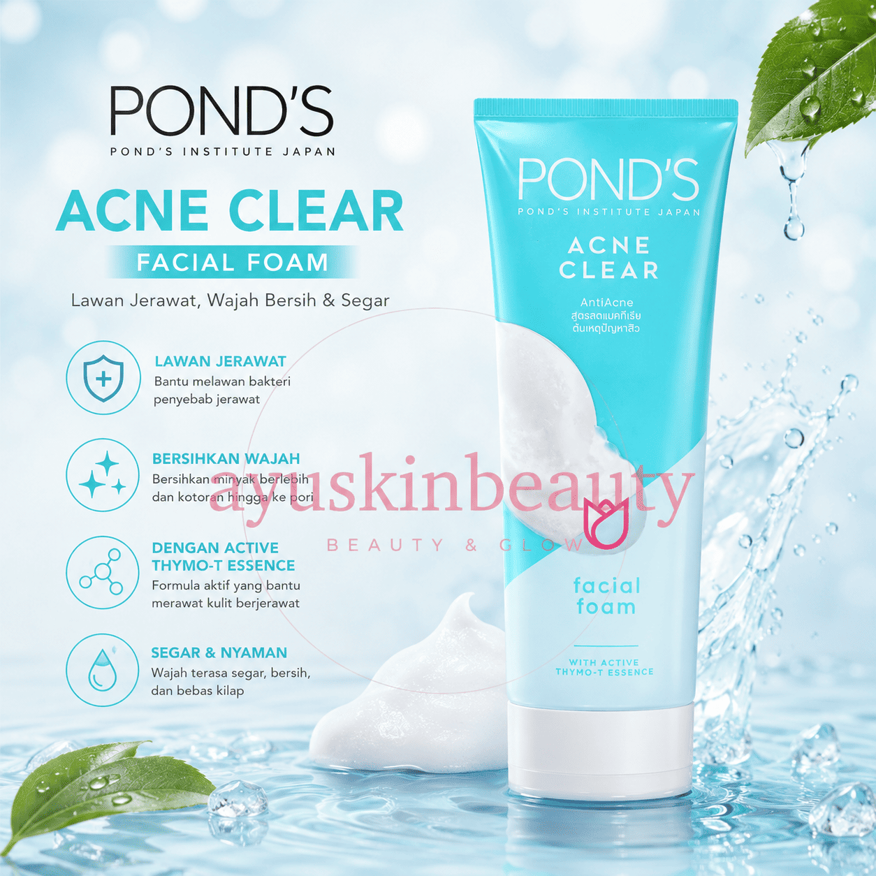 Pond's Acne Clear Facial Foam