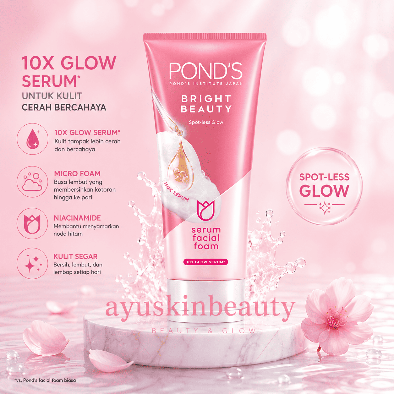 Pond's Bright Beauty Facial Foam