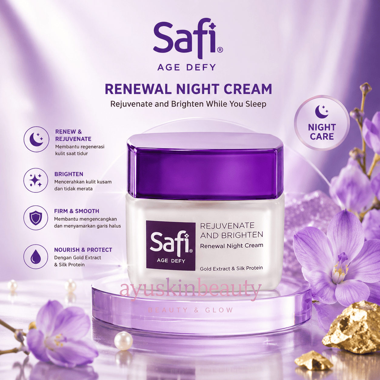 Safi Age Defy Renewal Night Cream