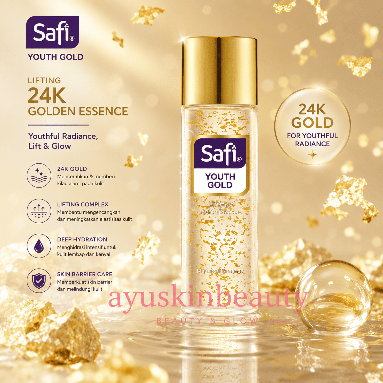 Safi Youth Gold Lifting 24K Golden Essence