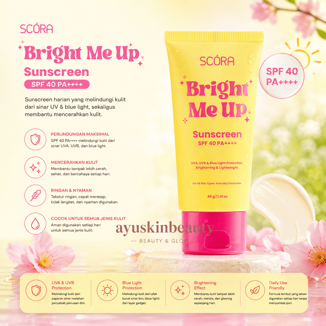 Scora Bright Me Up Sunscreen