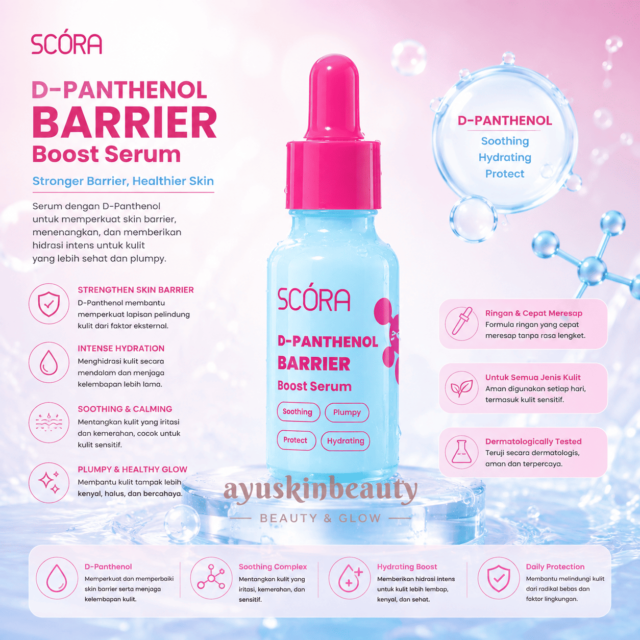 Scora D-Panthenol Barrier Boost Serum