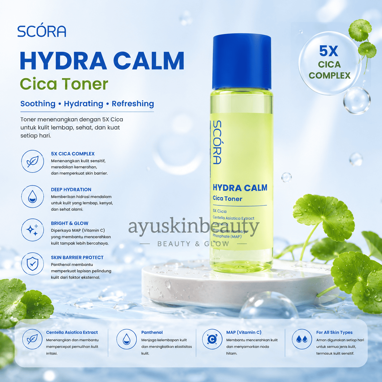 Scora Hydra Calm Cica Toner