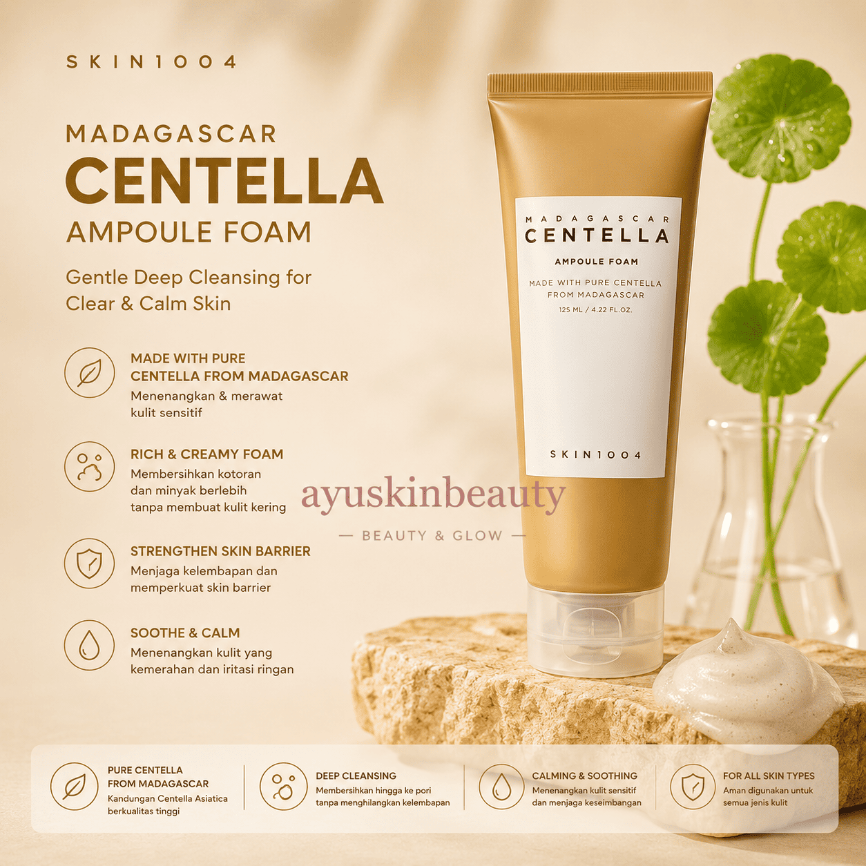 Skin1004 Madagascar Centella Ampoule Foam