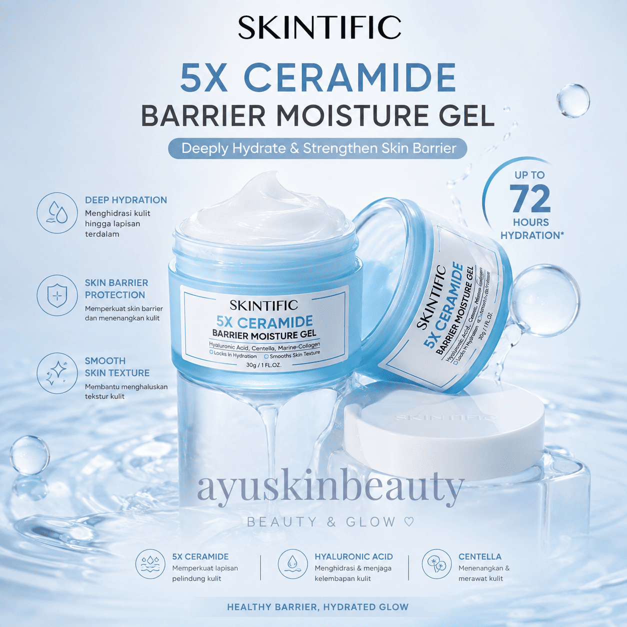 Skintific 5X Ceramide Moisture Gel
