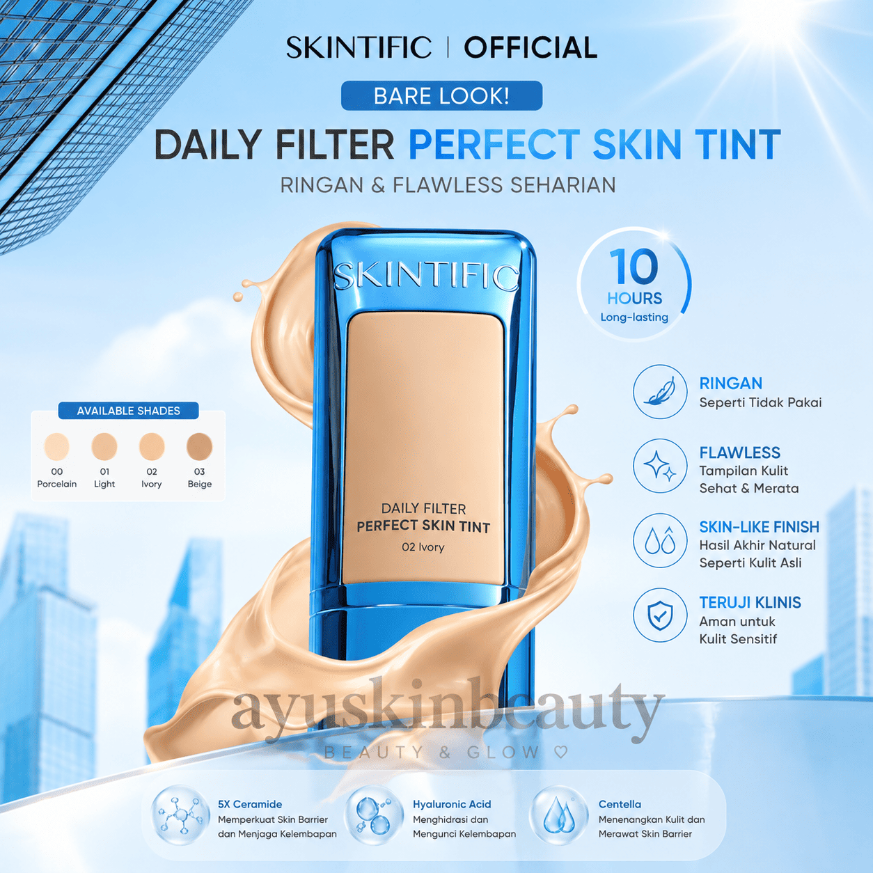 Skintific Daily Filter Perfect Skin Tint