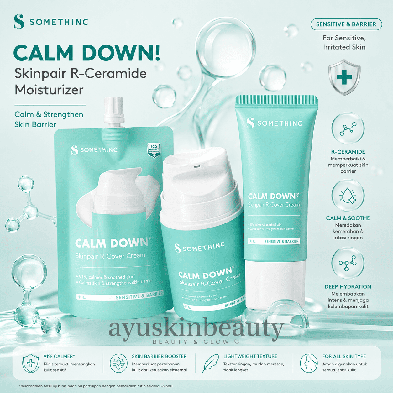 Somethinc Calm Down Skinpair R-Ceramide Moisturizer