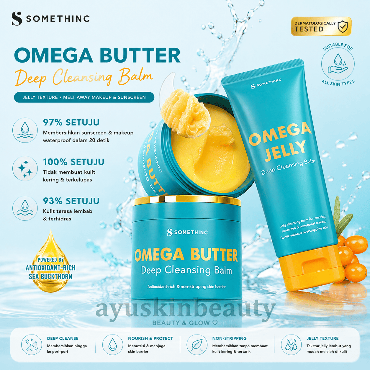 Somethinc Omega Butter Deep Cleansing Balm