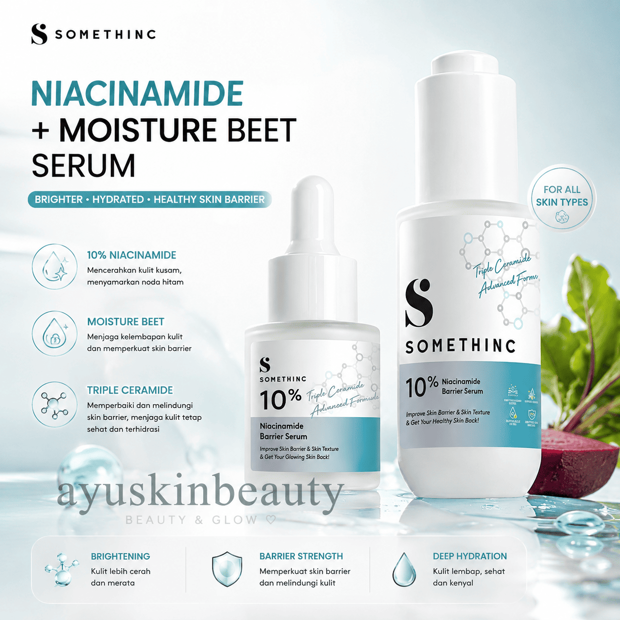 Somethinc Niacinamide + Moisture Beet Serum