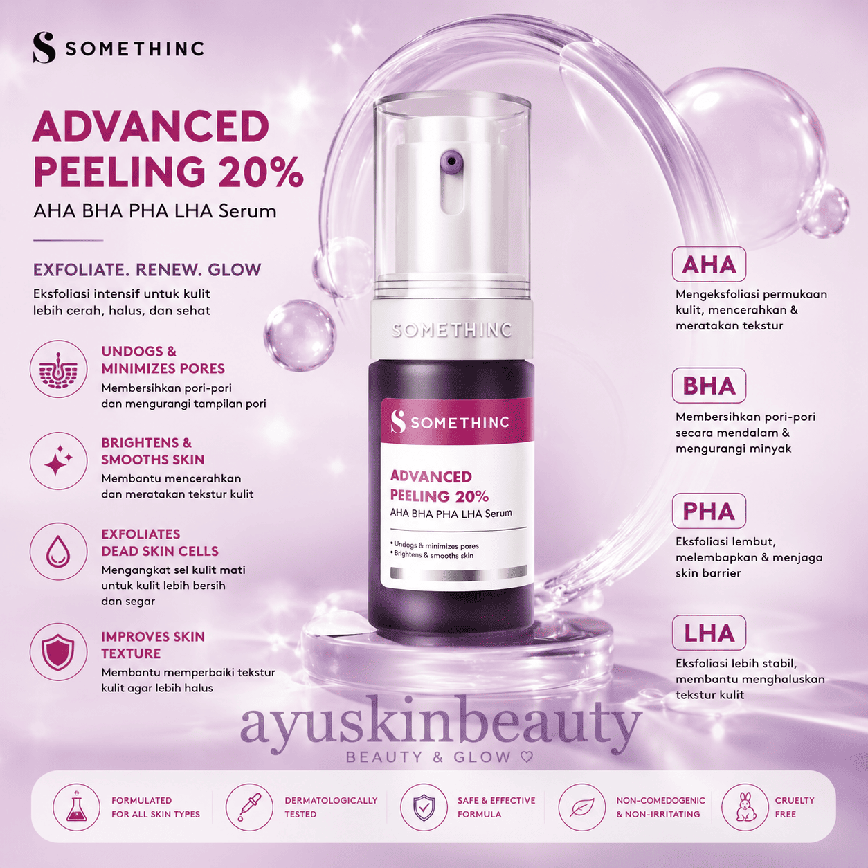 Somethinc AHA BHA PHA Peeling Solution